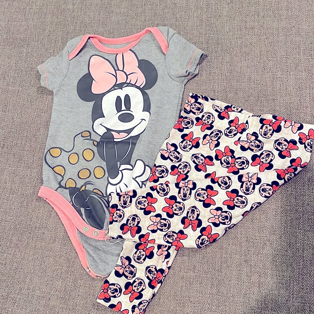 Disney Baby Minnie Mouse 2 Piece Set